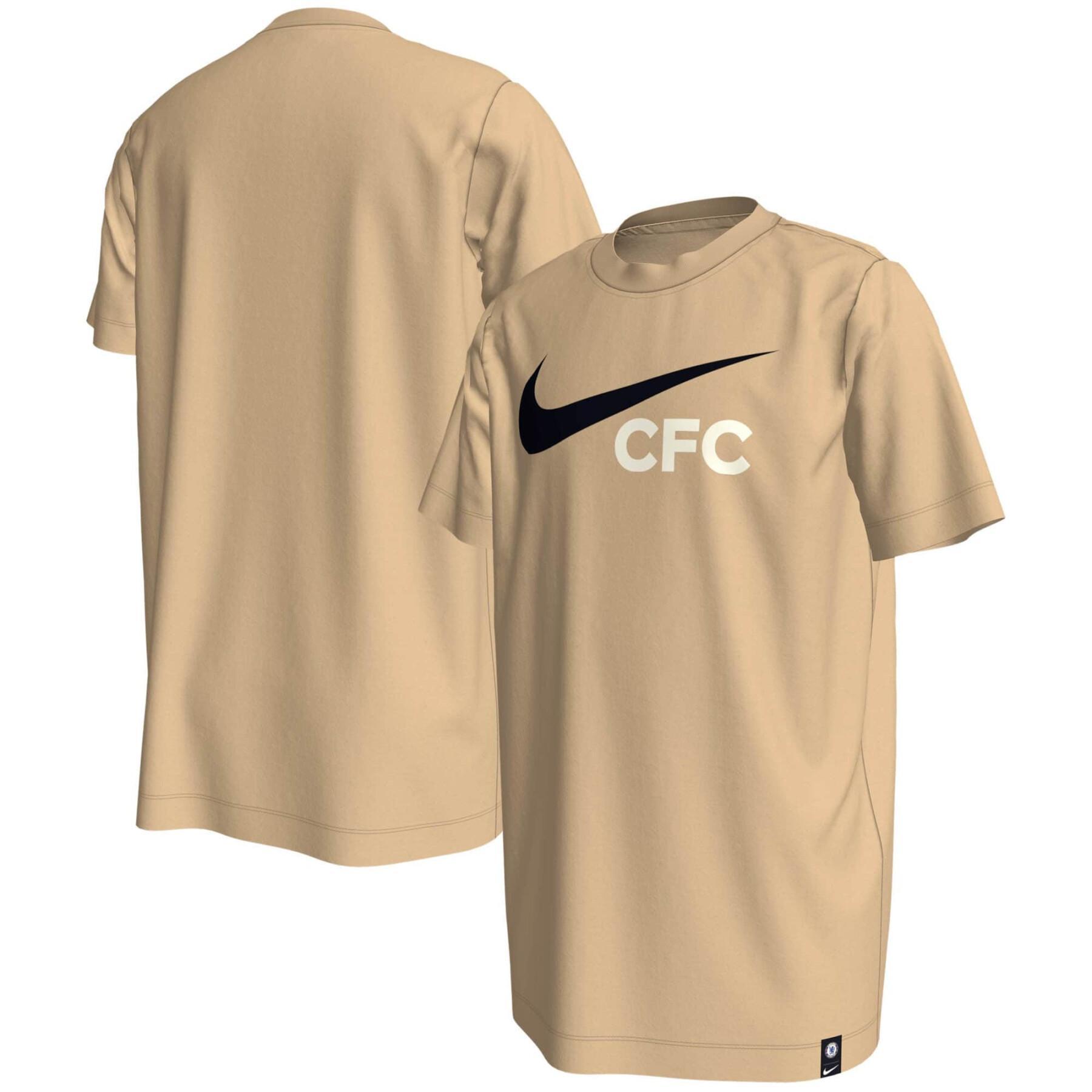 T-shirt de criança Chelsea Swoosh 2022/23