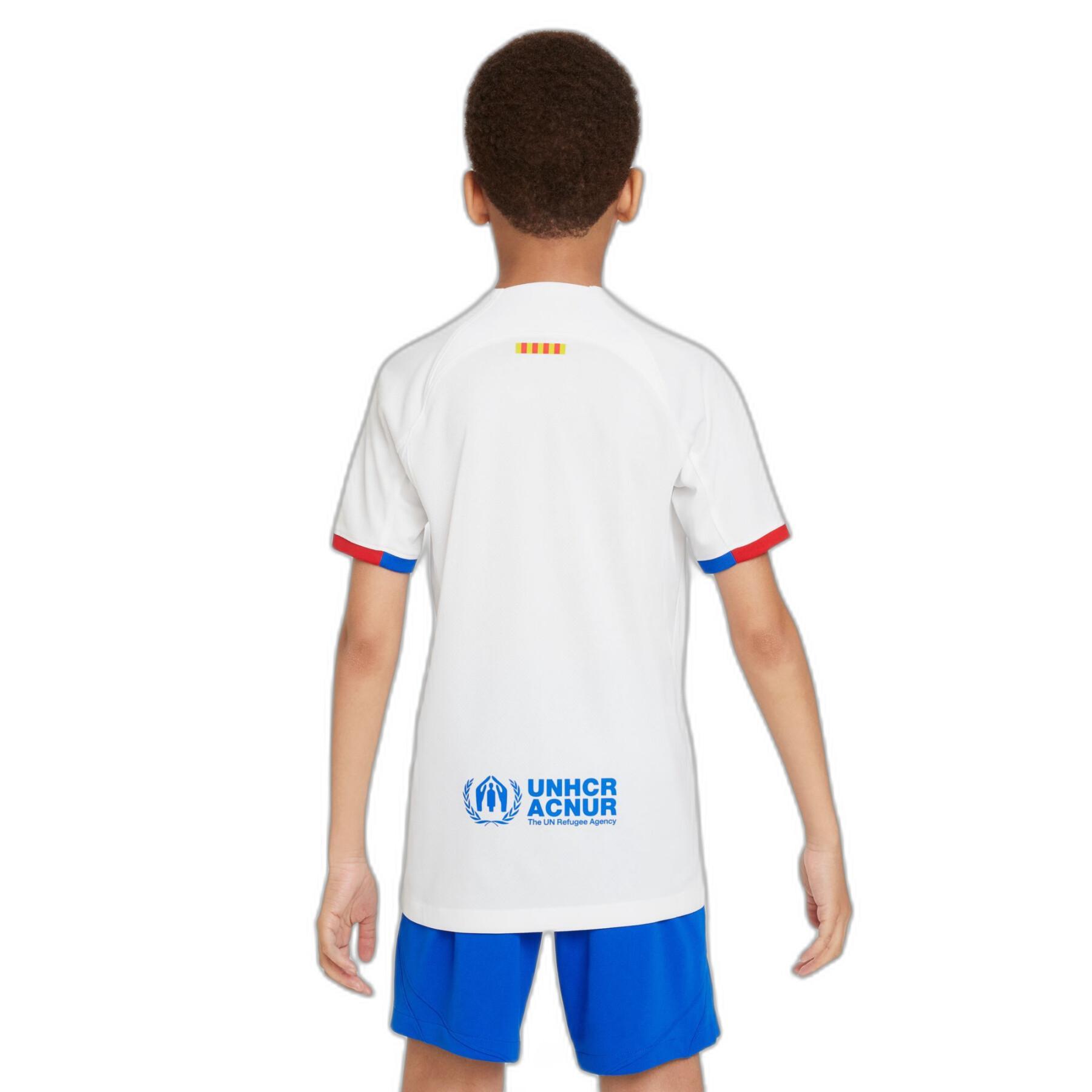 Camisola para crianças ao ar livre FC Barcelone 2023/24