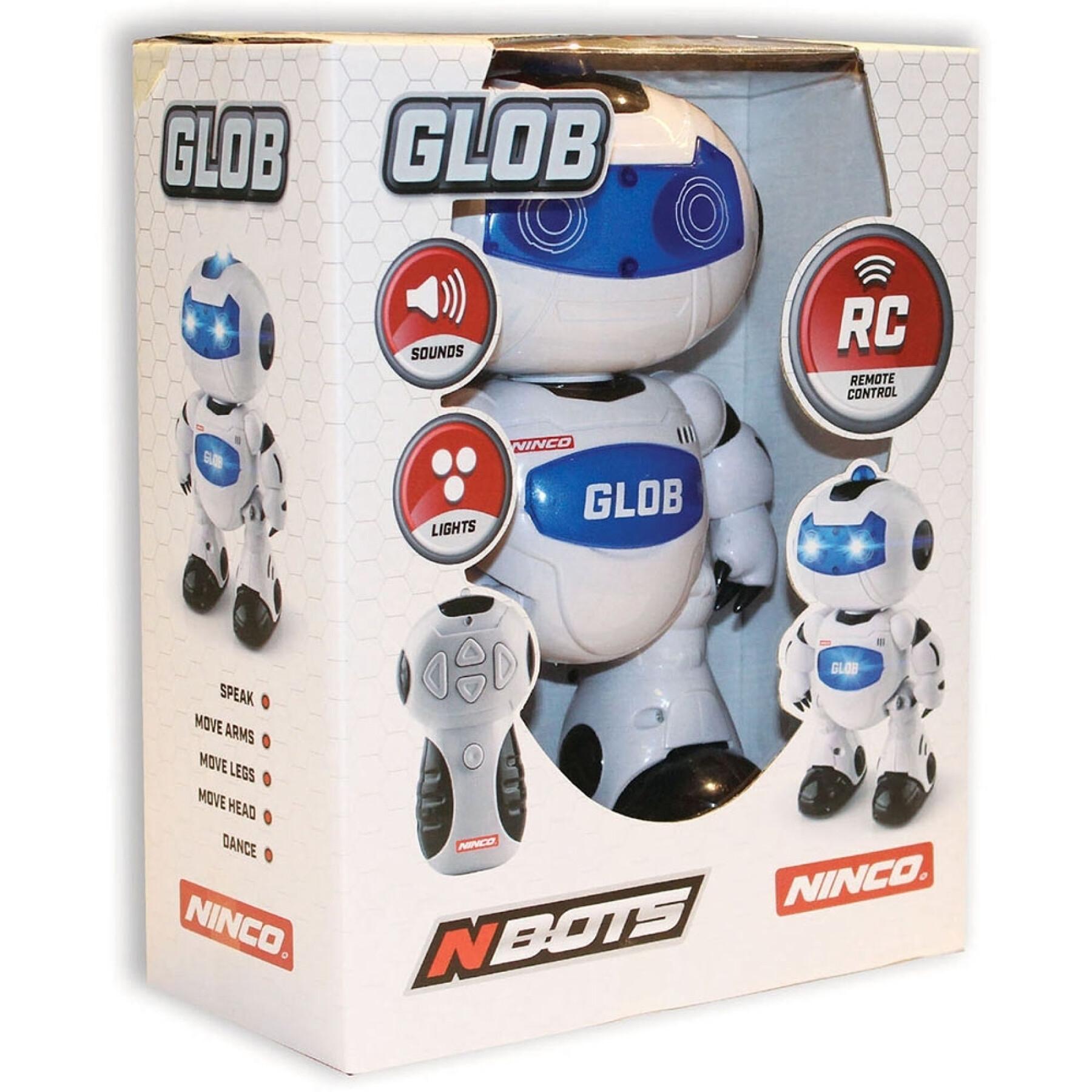Robô de controlo remoto que fala inglês Ninco Glob