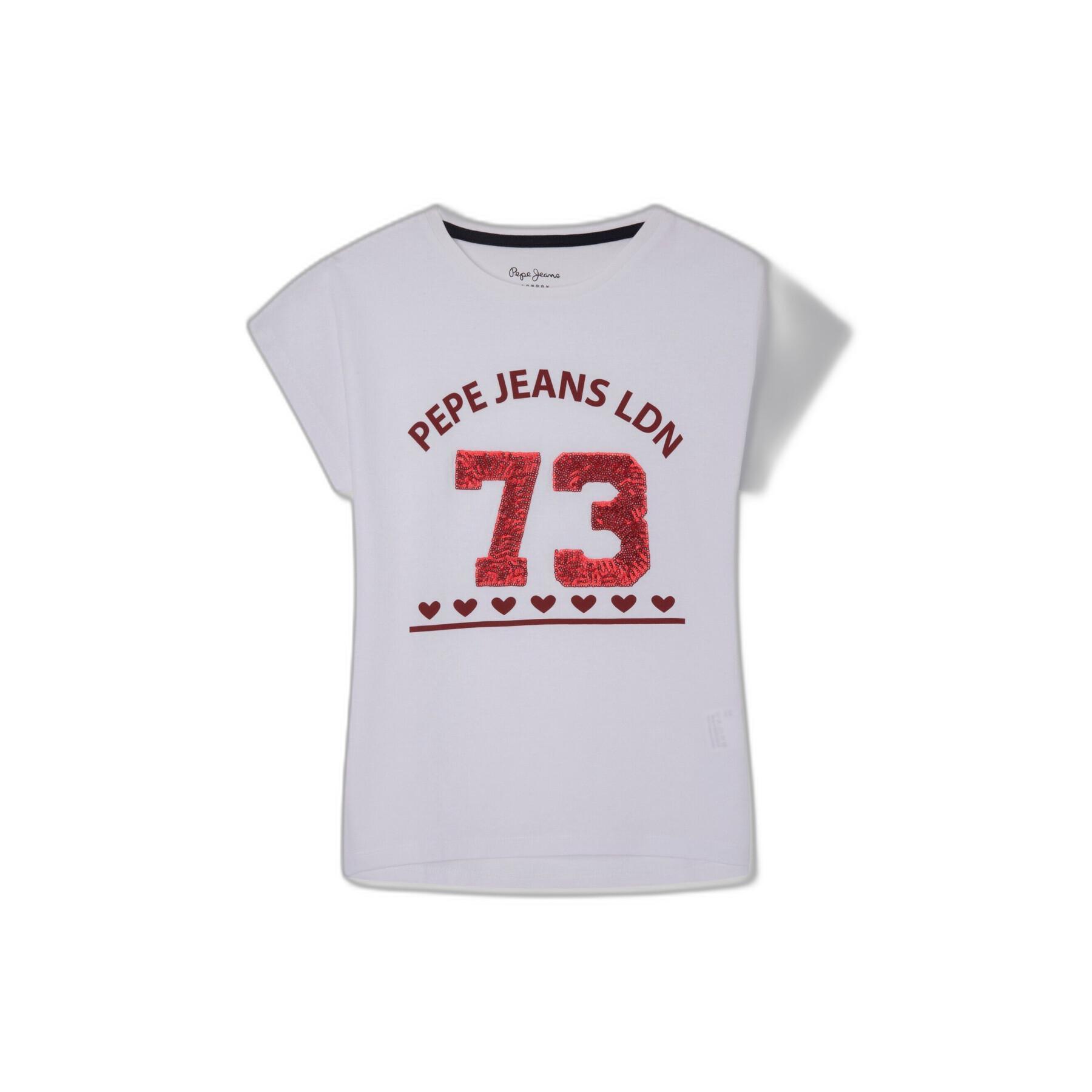 T-shirt de rapariga Pepe Jeans Bernadette