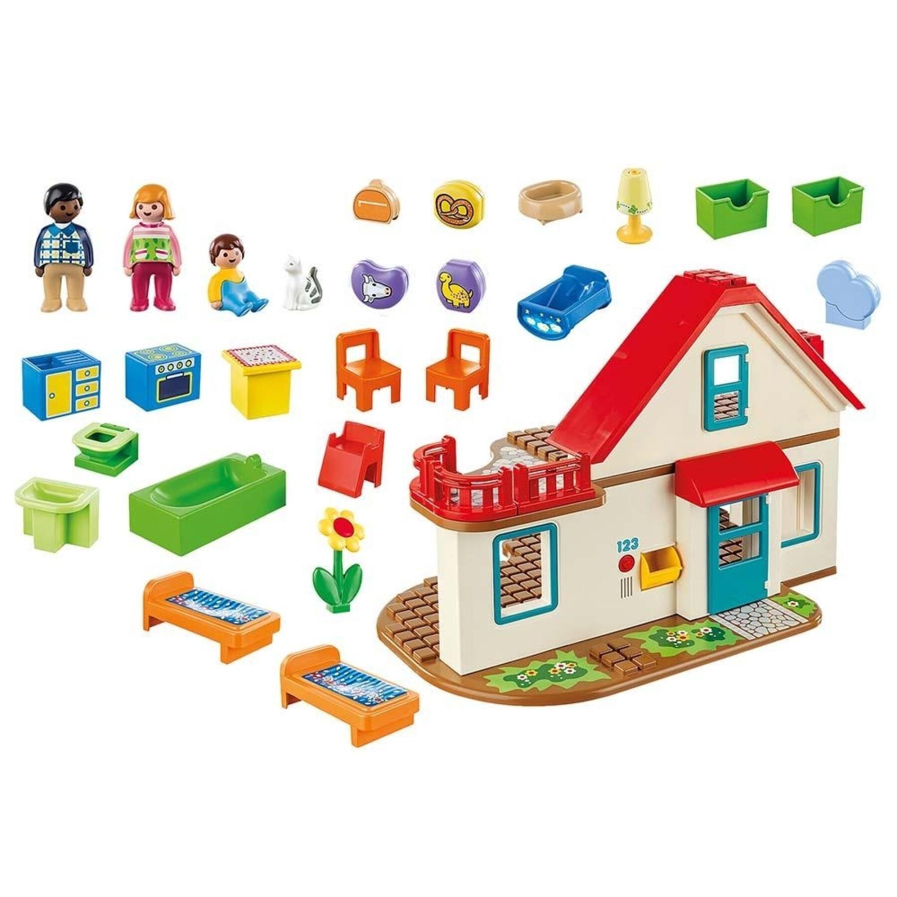 Casa de família Playmobil 1.2.3