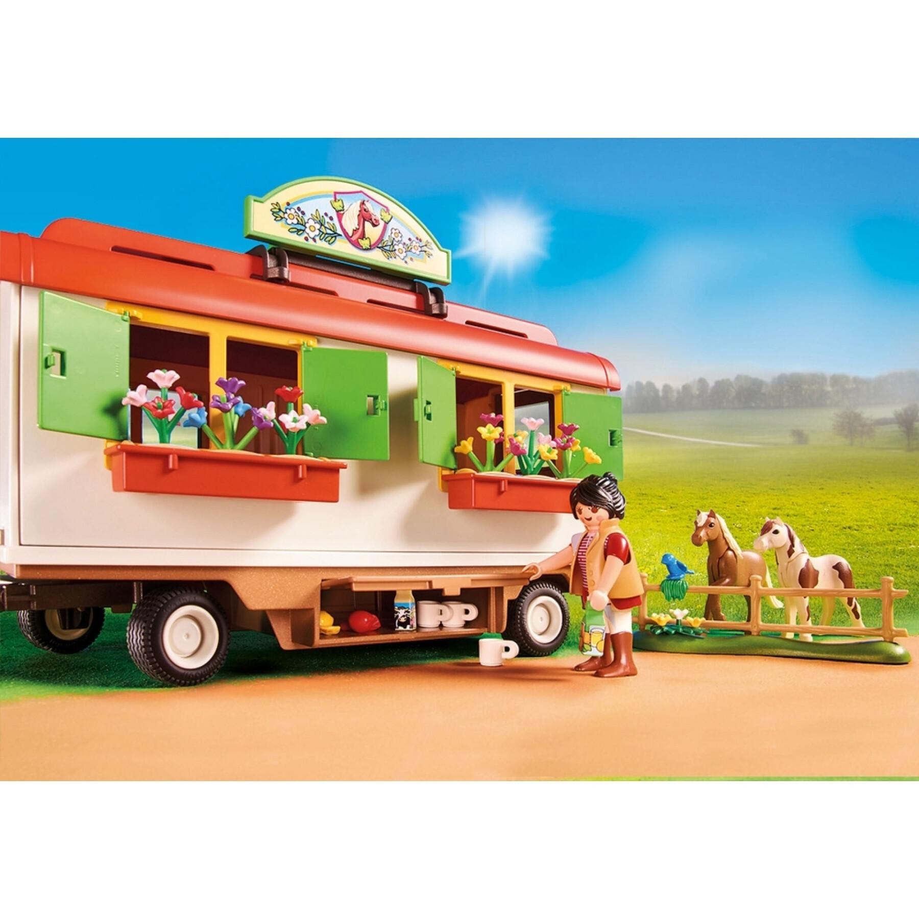 Caravana Pony Playmobil Country