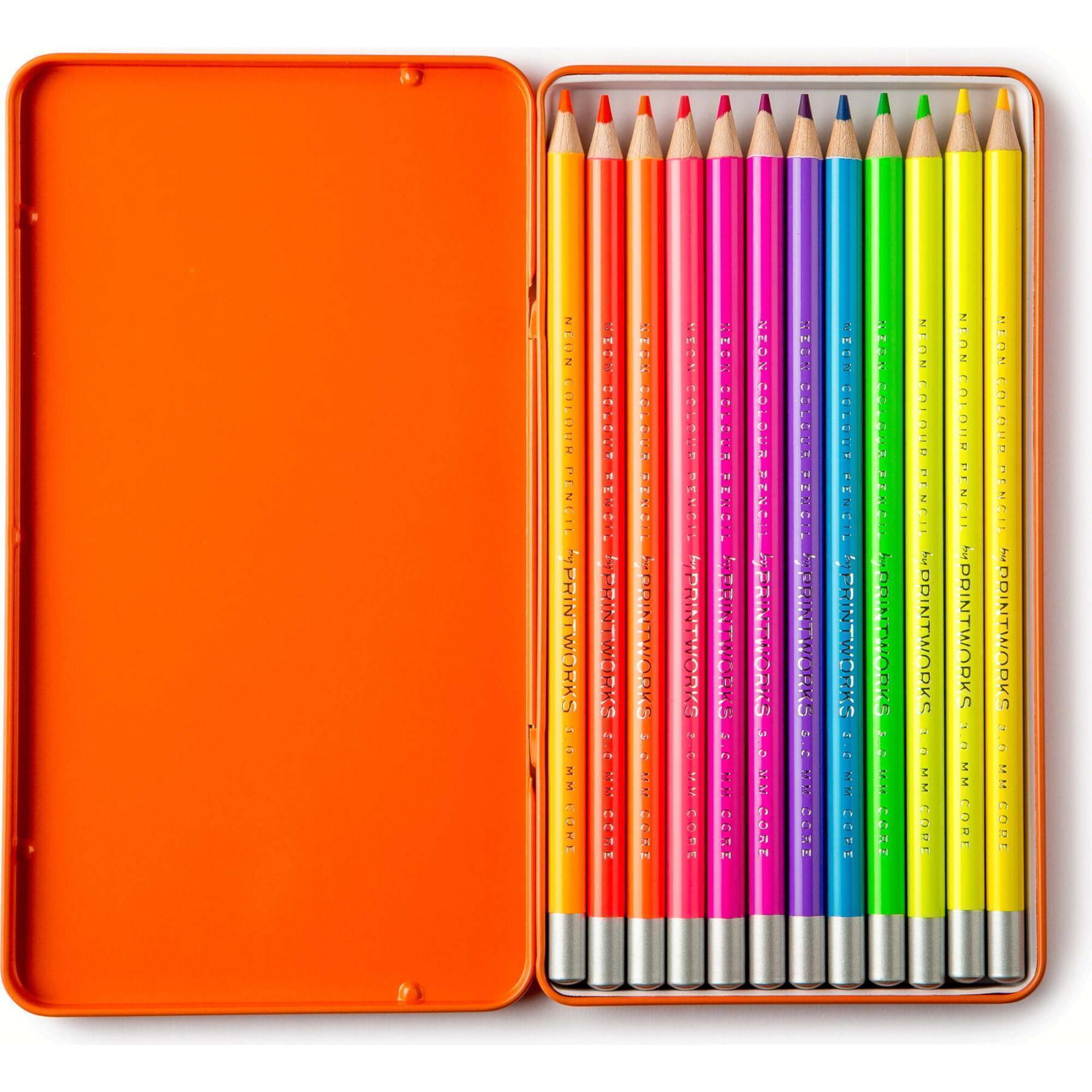 Lápis de cor Printworks Neon