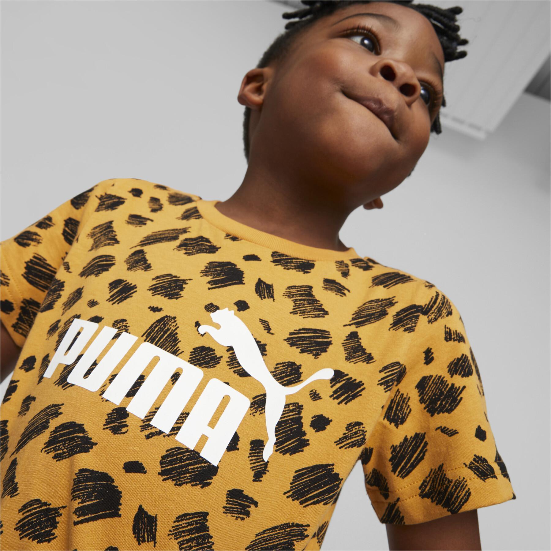 T-shirt de criança Puma Ess+ Mates Aop