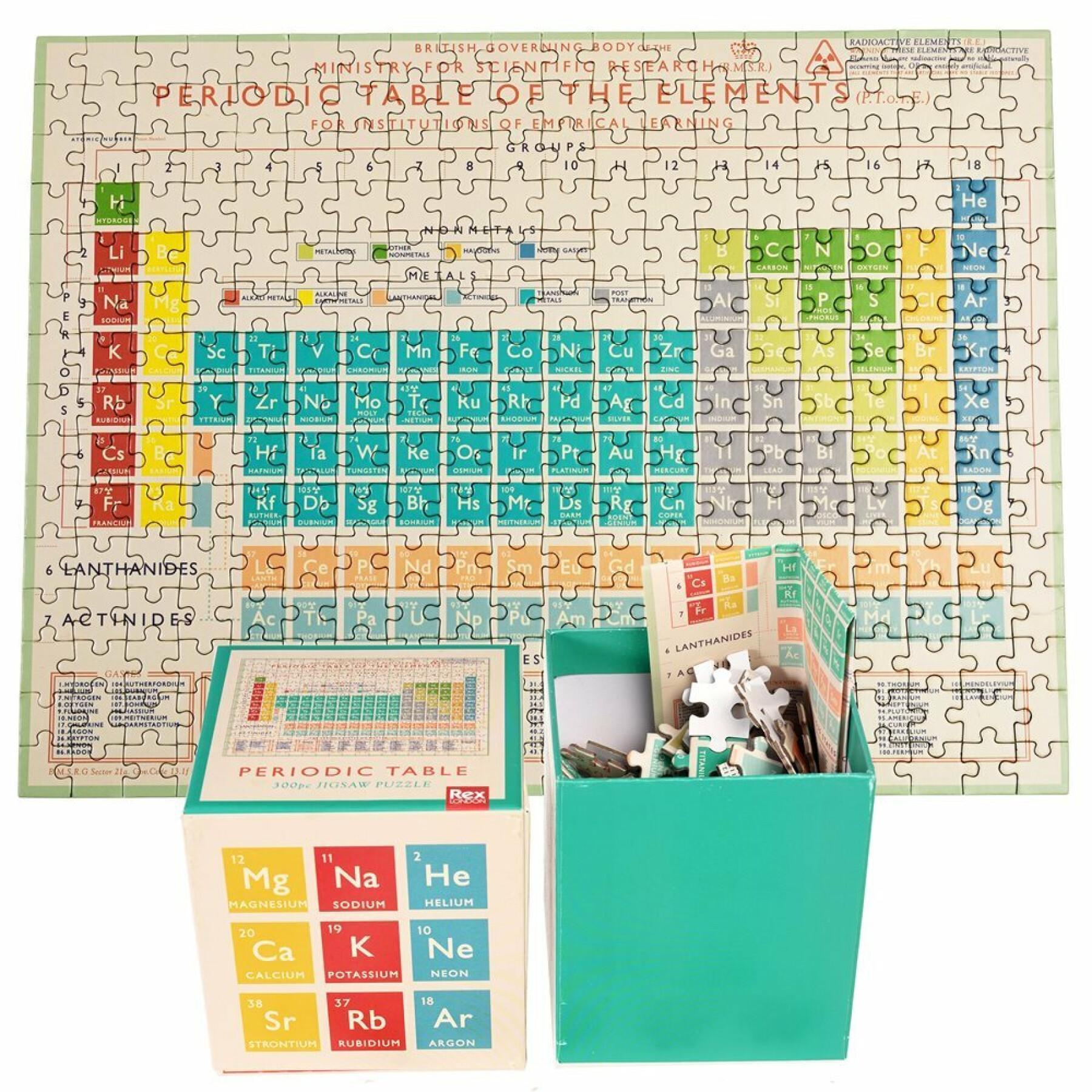 Puzzle de 300 peças Rex London Periodic Table