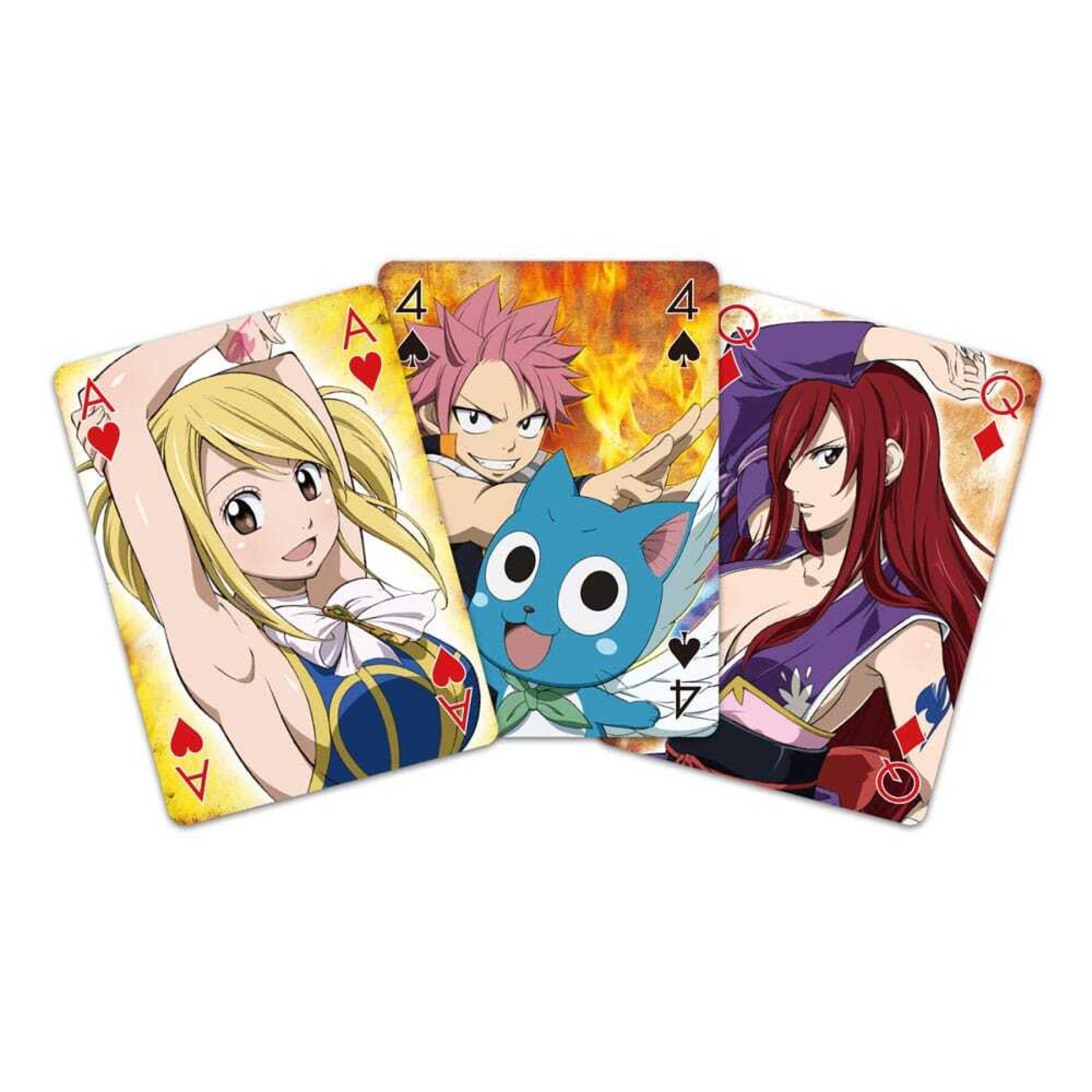 Conjunto de 52 cartas de jogar Sakami Fairy Tail Characters #2