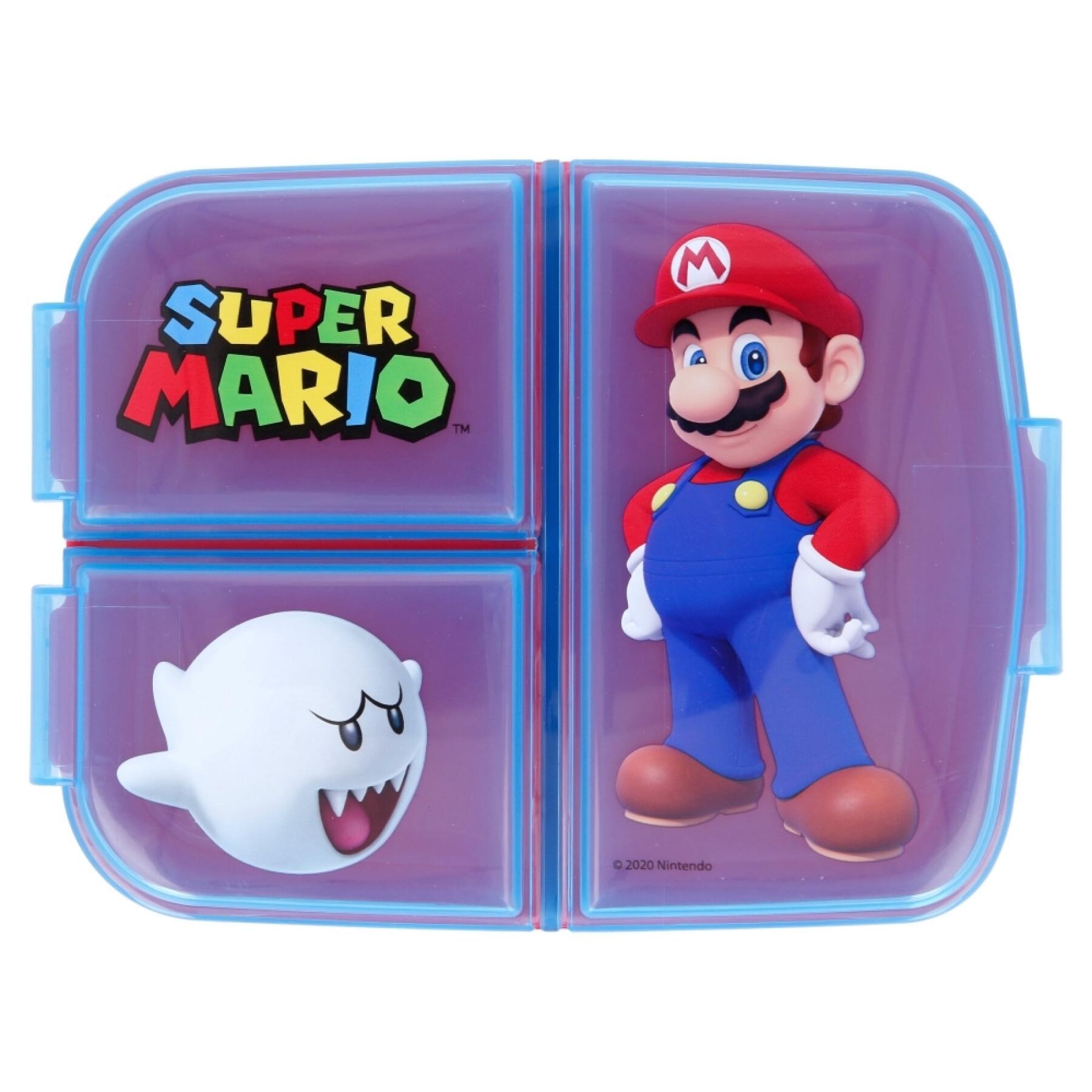 Caixa de sanduíche com vários andares Super Mario