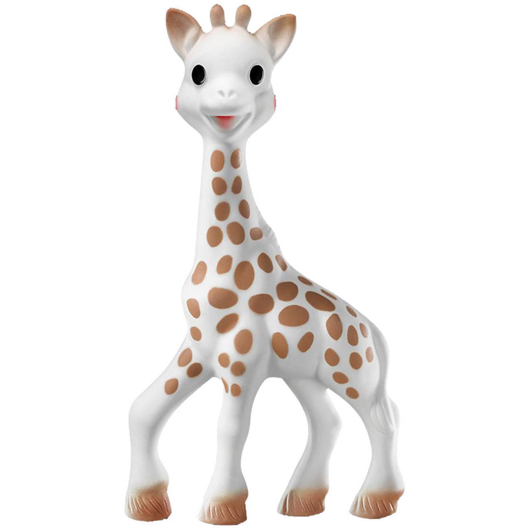 A estatueta da girafa Sophie tão pura Vulli Jouets