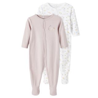 Pijama de bebé menina Name it Nightsuit (x2)