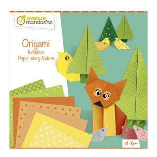 Conjunto de origami criativo Avenue Mandarine