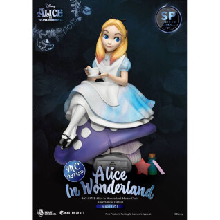 Estatueta de Alice no País das Maravilhas Beast Kingdom Toys Master Craft Alice Special Edition