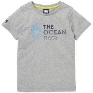 T-shirt de criança Helly Hansen the ocean race