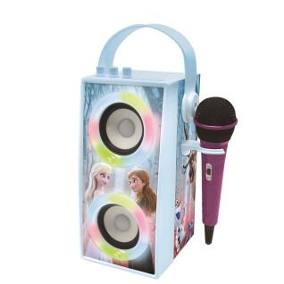 Altifalante portátil bluetooth® moderno Snow Queen + microfone e efeitos de luz Lexibook