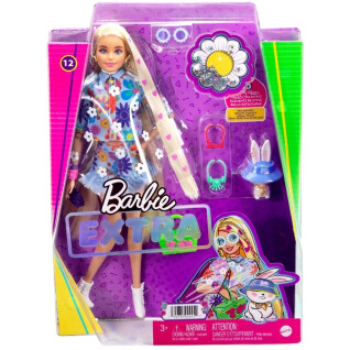 Vestido extra floral Barbie doll Mattel France