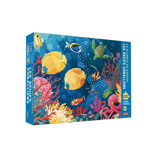 Livro para crianças Sassi Le Récif Corallien