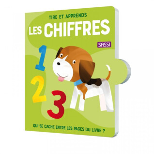 Livro para crianças Sassi Les Chiffres