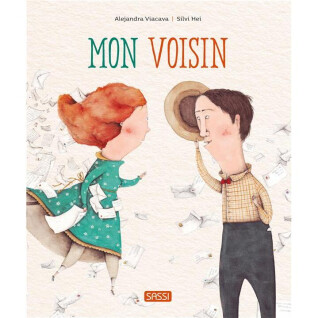 Livro para crianças Sassi Mon Voisin (Saint-Valentin)