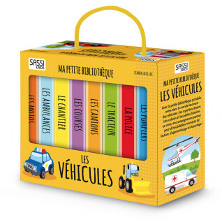 Livro para crianças Sassi Les Vehicules
