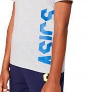 T-shirt de criança Asics cropped