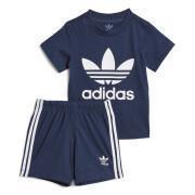 Conjunto de calções e t-shirts para bebé adidas Originals Trefoil
