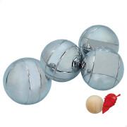 Jogos de tabuleiro 4 boules pétanque saco Aktive