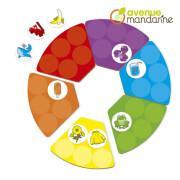 Jogos educativos para aprender cores Avenue Mandarine