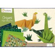 Caixa criativa - origami dino Avenue Mandarine