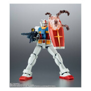 Figura com peças e opção de asa Bandai Mobile Suit Gundam Seed Robot Spirits (SIDE MS) AQM/E-X01
