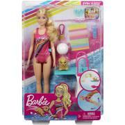 Nadador e boneca de mergulho + acessórios Barbie