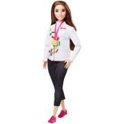Boneca patinadora olímpica Barbie