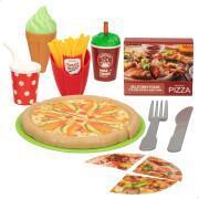 Conjunto de tabuleiros e acessórios para pizza CB Toys