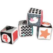 Jogos de aprendizagem precoce cubos de tecido Clementoni