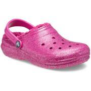 Tamancos de rapariga Crocs Classic Lined Glitter Clog T