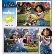 Puzzle de 2 peças x 100 peças Disney Encanto