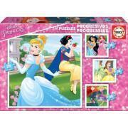 Puzzle progressivo Disney Princess