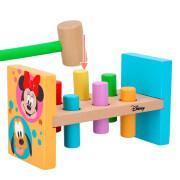 Jogos educativos construção martelo de madeira Disney Mickey ECO
