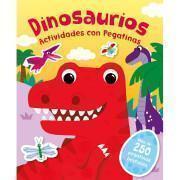 Livro de autocolantes de dinossauros Edibook