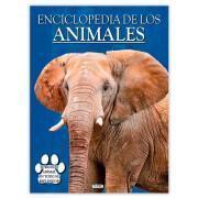 Livro de enciclopédia animal de 28 páginas Ediciones Saldaña