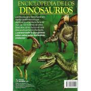 Livro enciclopédia de 28 páginas sobre dinossauros Ediciones Saldaña