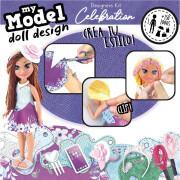 Conjunto de vestuário para bonecas Educa My Model Doll Design Celebration