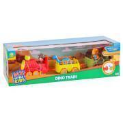 Comboio pré-escolar com 2 vagões Fantastiko Dino
