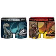 Calções boxer para criança Freegun Jurassic World (x2)