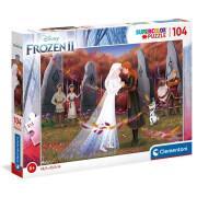 Puzzle de 104 peças Frozen II