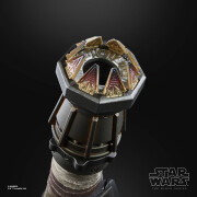 Réplica de uma estatueta de sabre de luz Hasbro Star Wars Episode IX Black Series Force FX Elite Rey Skywalker
