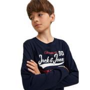 T-shirt de manga comprida para crianças Jack & Jones Logo
