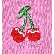 Meias para crianças Happy Socks Cherry Embroidery