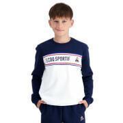 Sweatshirt pescoço redondo da criança Le Coq Sportif TRI N°1