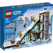 Jogos de construção, complexo de esqui e escalada Lego City
