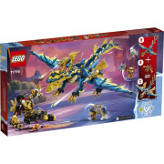 Jogos elementares de construção dragão vs robô Lego Ninjago