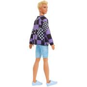 Boneca com camisa de xadrez Mattel France Ken fashion